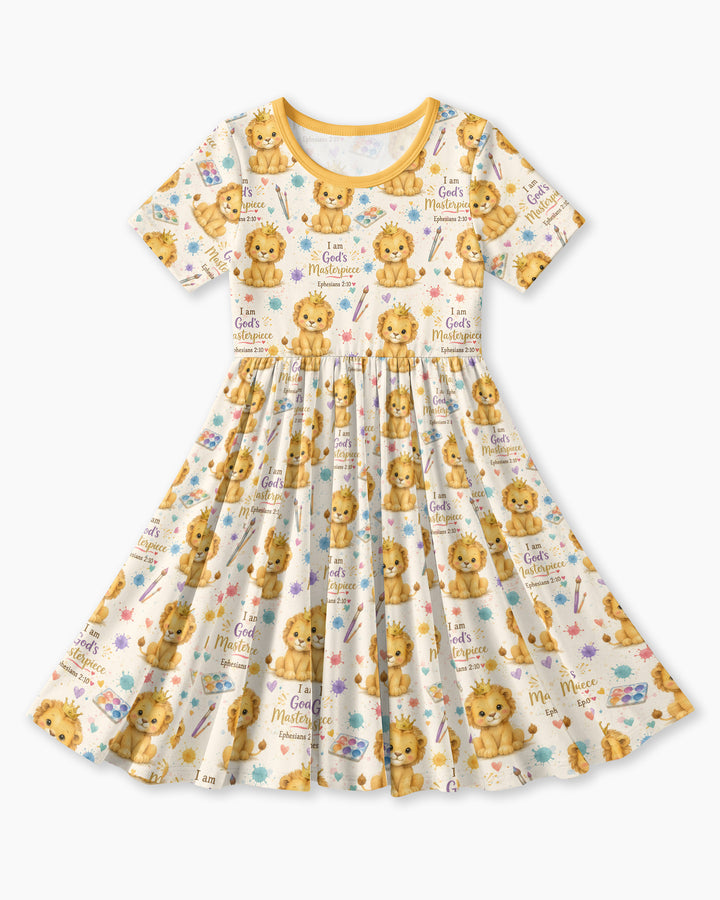 Vorlage Bambus Twirl Kleid