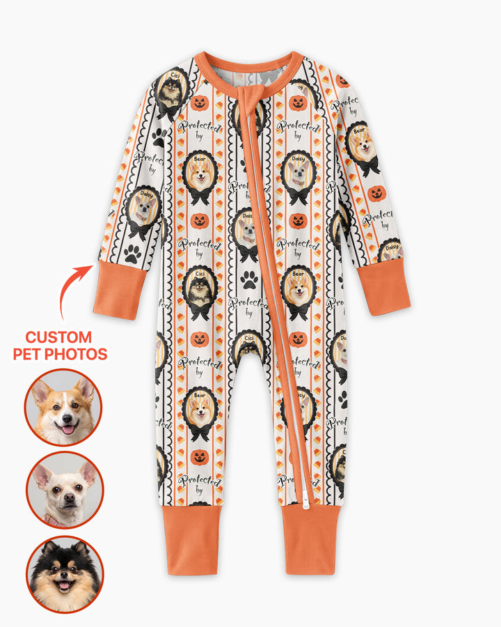 Gerippte Babykleidung mit individuellem Foto - Weich &amp; Skizzenhaft