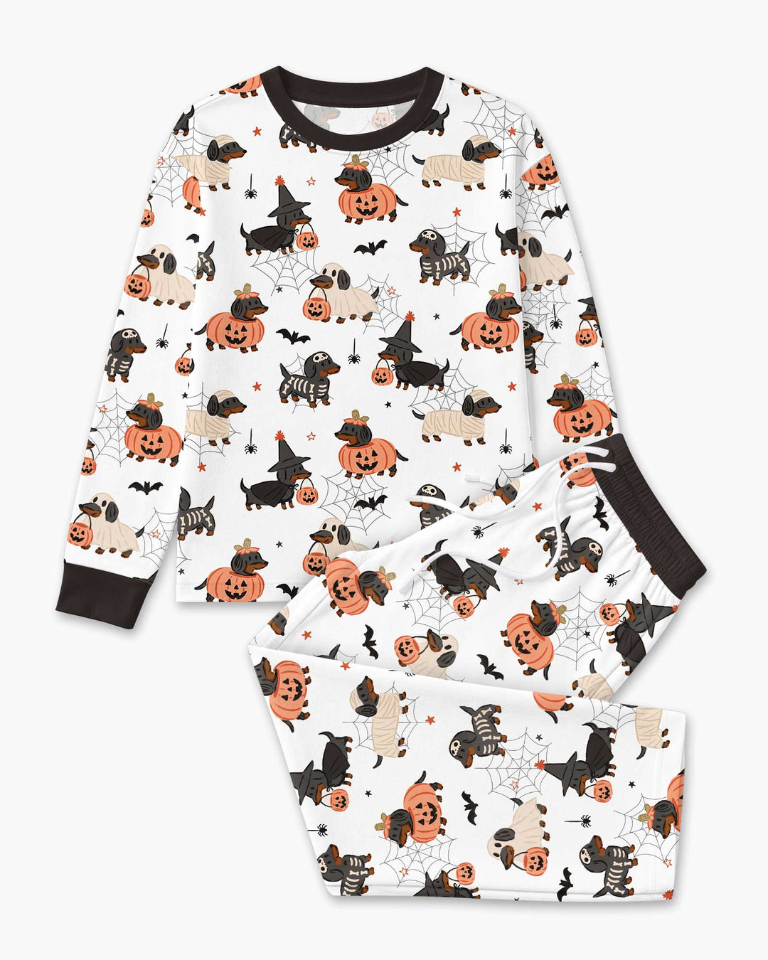 Howl-O-Weenie Dachshund Bamboo Men's Pajama Set