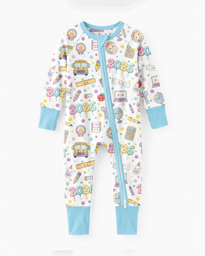 Gerippte Babykleidung mit individuellem Foto - Weich &amp; Skizzenhaft