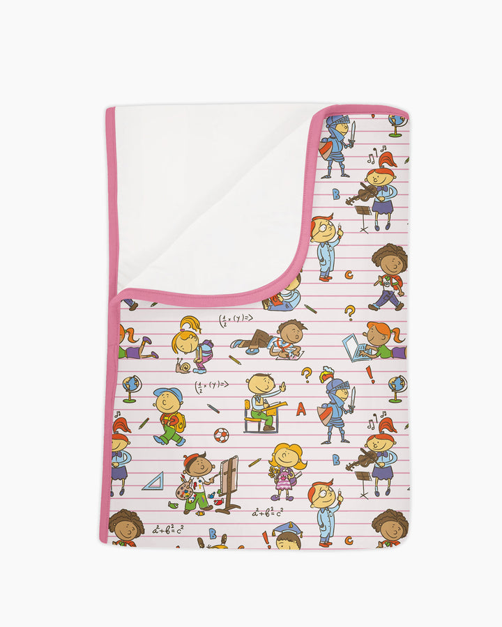 School Days Adventure Bamboo Blanket