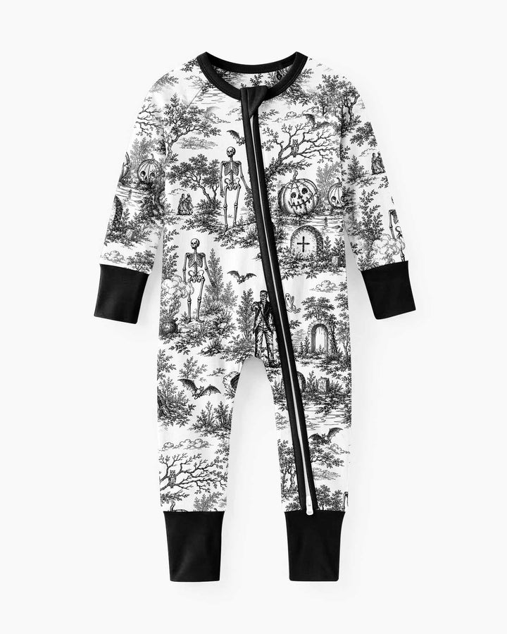 Spooky Halloween Toile Bamboo Convertible Zippy