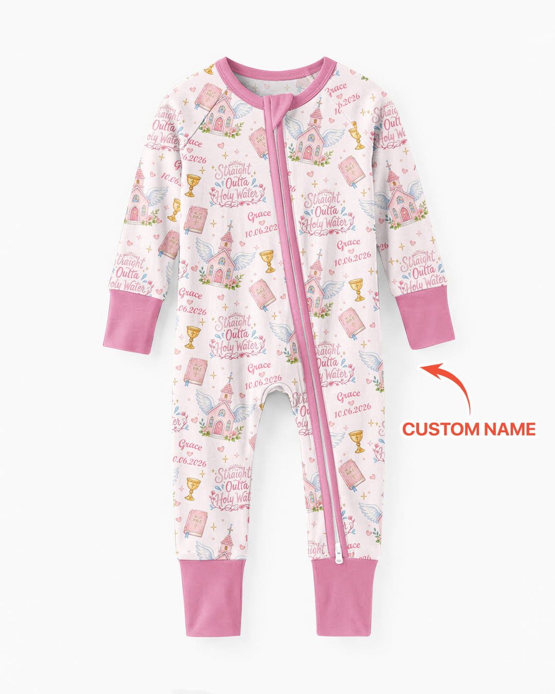 Gerippte Babykleidung mit individuellem Foto - Weich &amp; Skizzenhaft