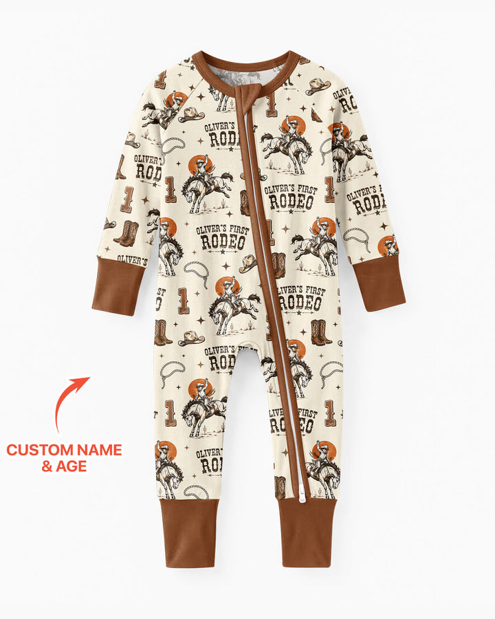 Gerippte Babykleidung mit individuellem Foto - Weich &amp; Skizzenhaft