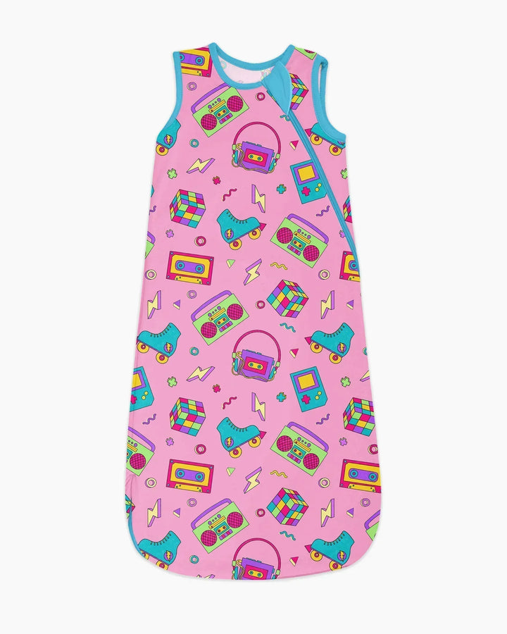 80s Retro Neon Bamboo Sleep Bag