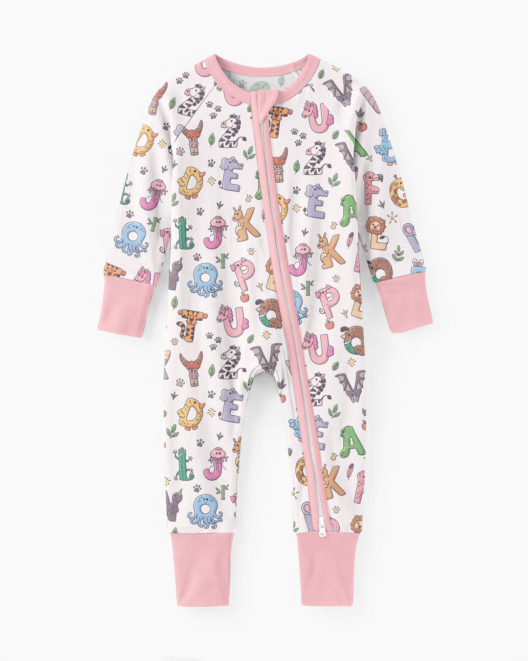 Animals Alphabet Bamboo Convertible Zippy