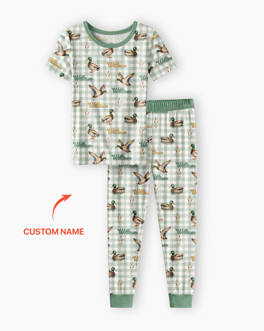 Zweiteiliges, kurzärmliges Pyjama-Set mit Marienkäfern