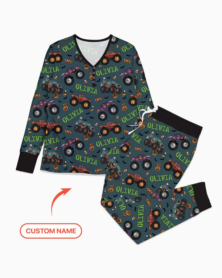 Vorlage Bambus Damen Pyjama Set