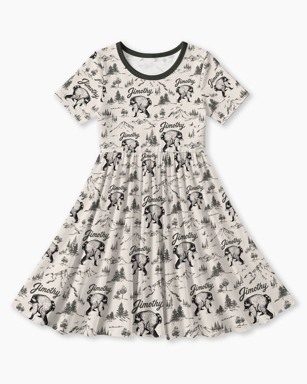 Vorlage Bambus Twirl Kleid
