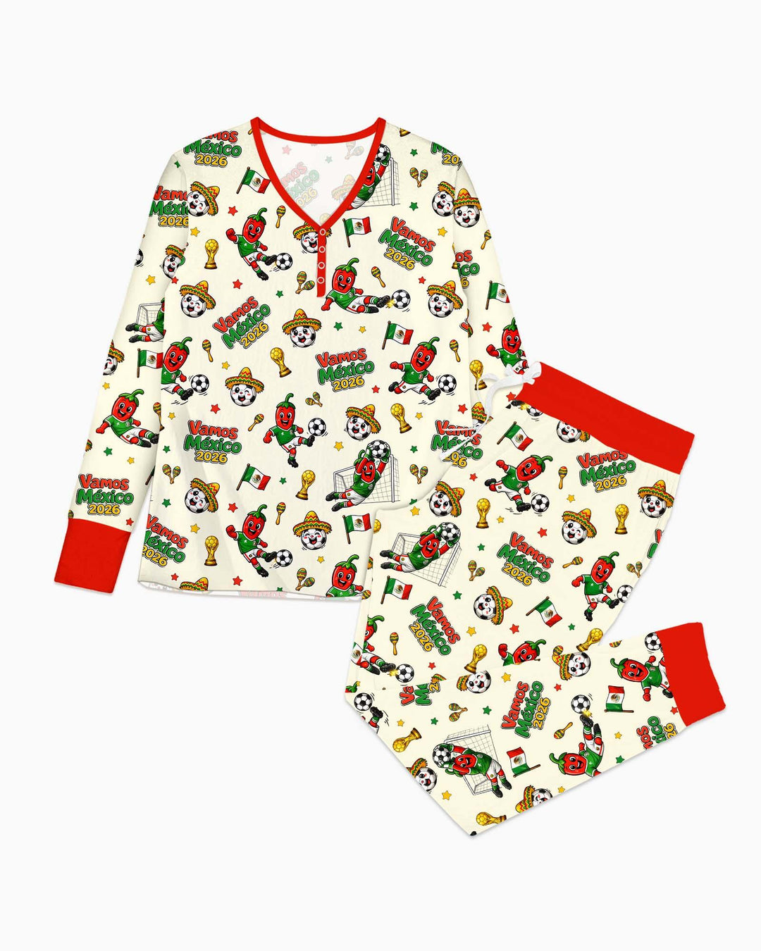 Vorlage Bambus Damen Pyjama Set
