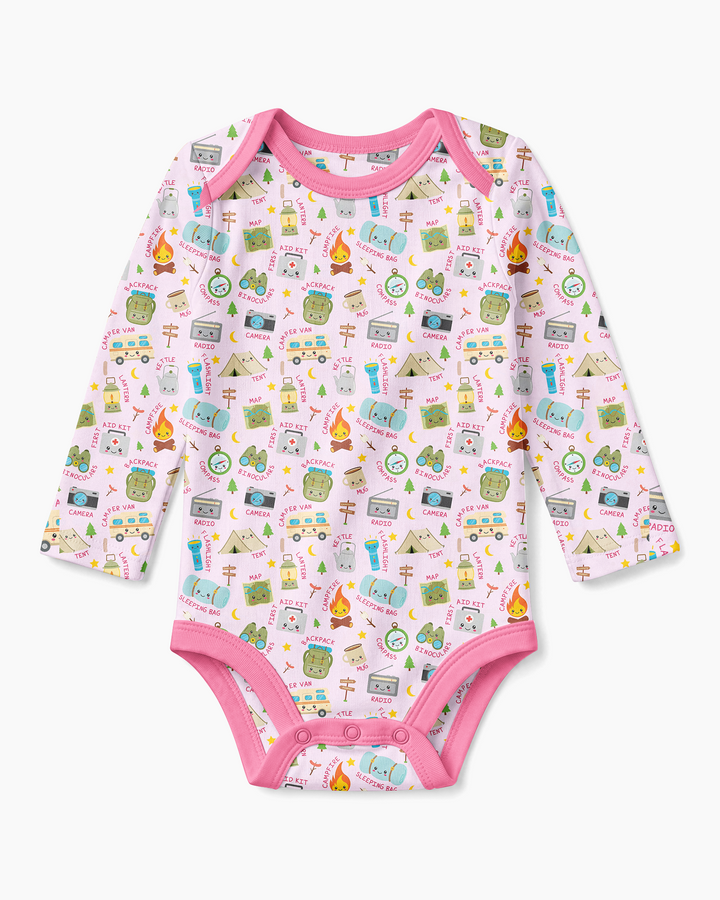 Gerippte Babykleidung mit individuellem Foto - Weich &amp; Skizzenhaft