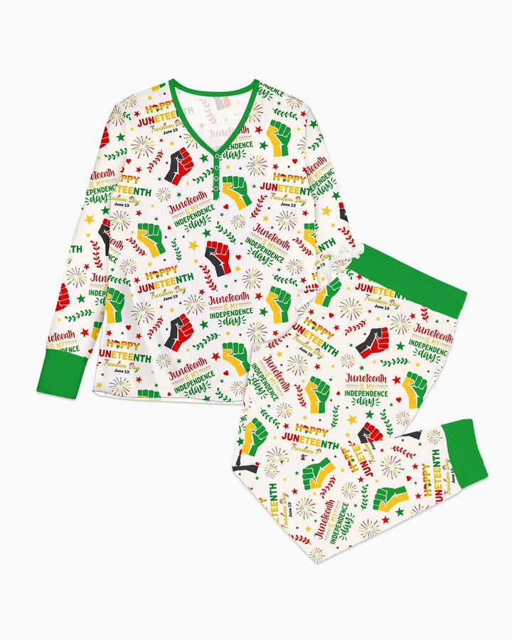 Vorlage Bambus Damen Pyjama Set