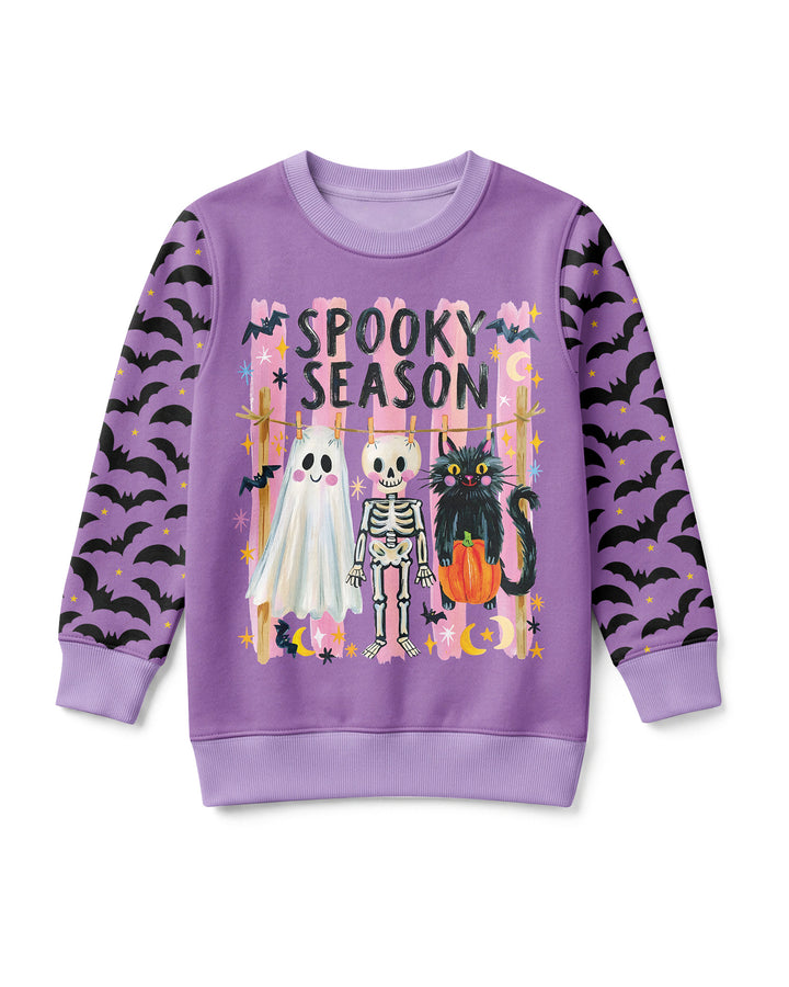 Sweatshirt mit Rundhalsausschnitt aus Bambusfaser