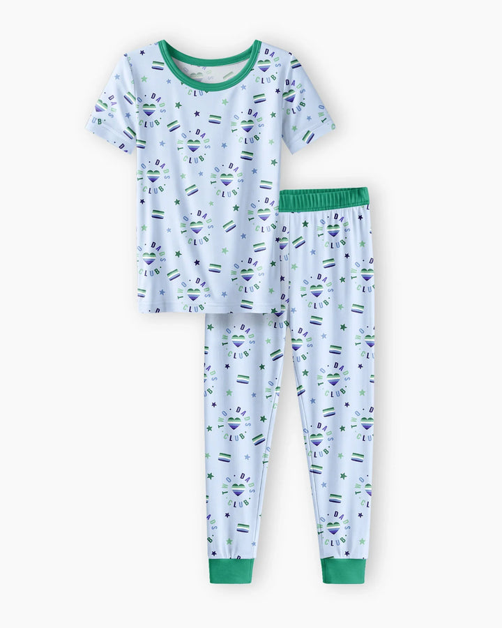 Zweiteiliges, kurzärmliges Pyjama-Set mit Marienkäfern