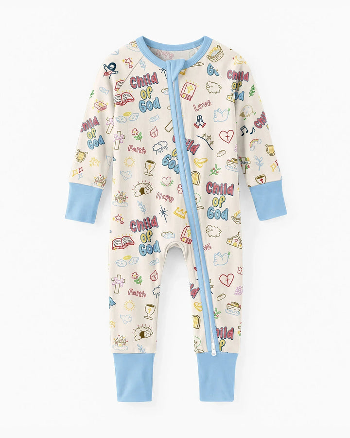 Gerippte Babykleidung mit individuellem Foto - Weich &amp; Skizzenhaft
