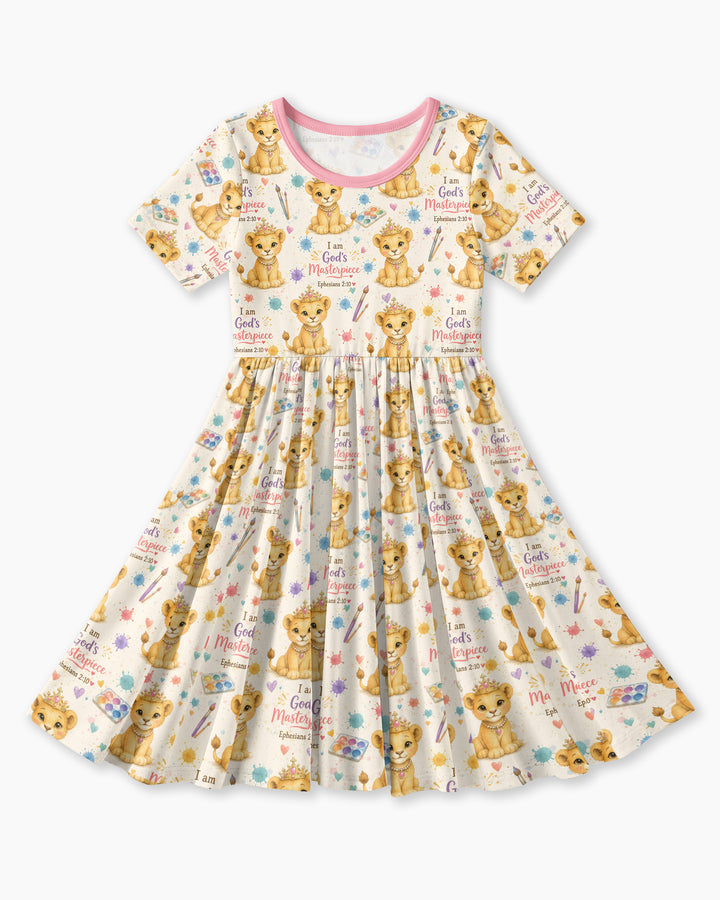 Vorlage Bambus Twirl Kleid