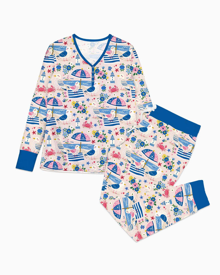 Vorlage Bambus Damen Pyjama Set