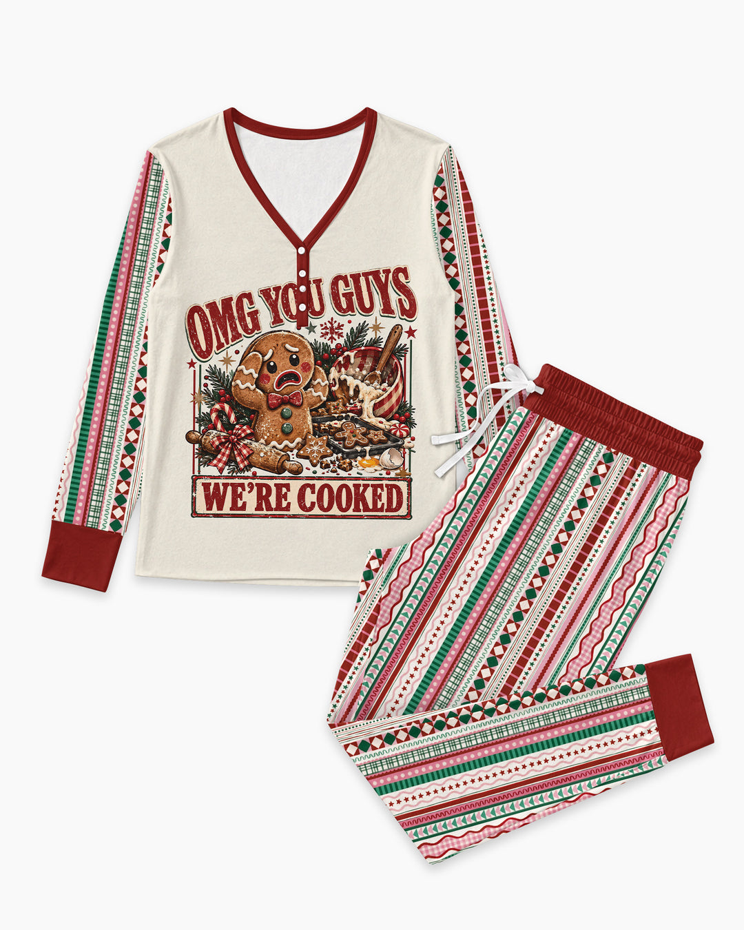 You Guys We're Cooked Bamboo Women Pajama Set