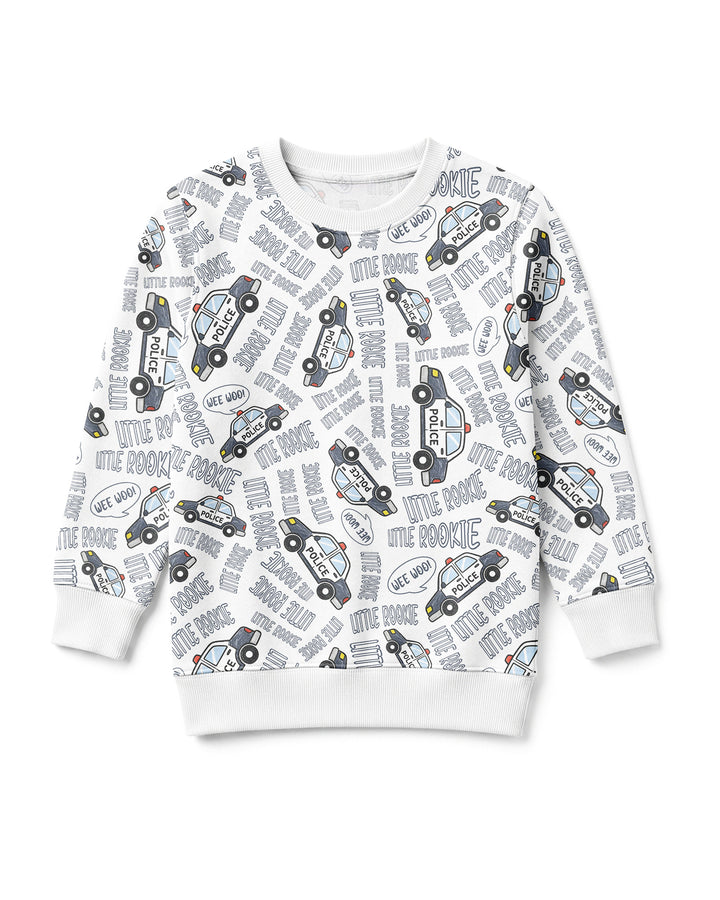 Little Rookie Bambus-Rundhals-Sweatshirt