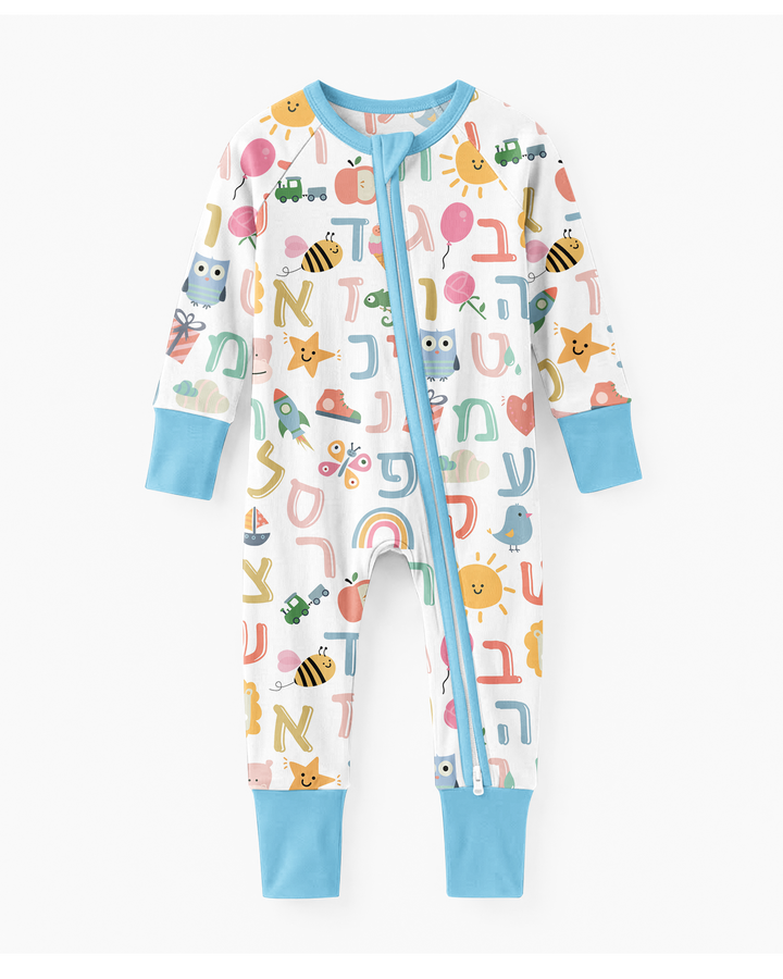 Gerippte Babykleidung mit individuellem Foto - Weich &amp; Skizzenhaft
