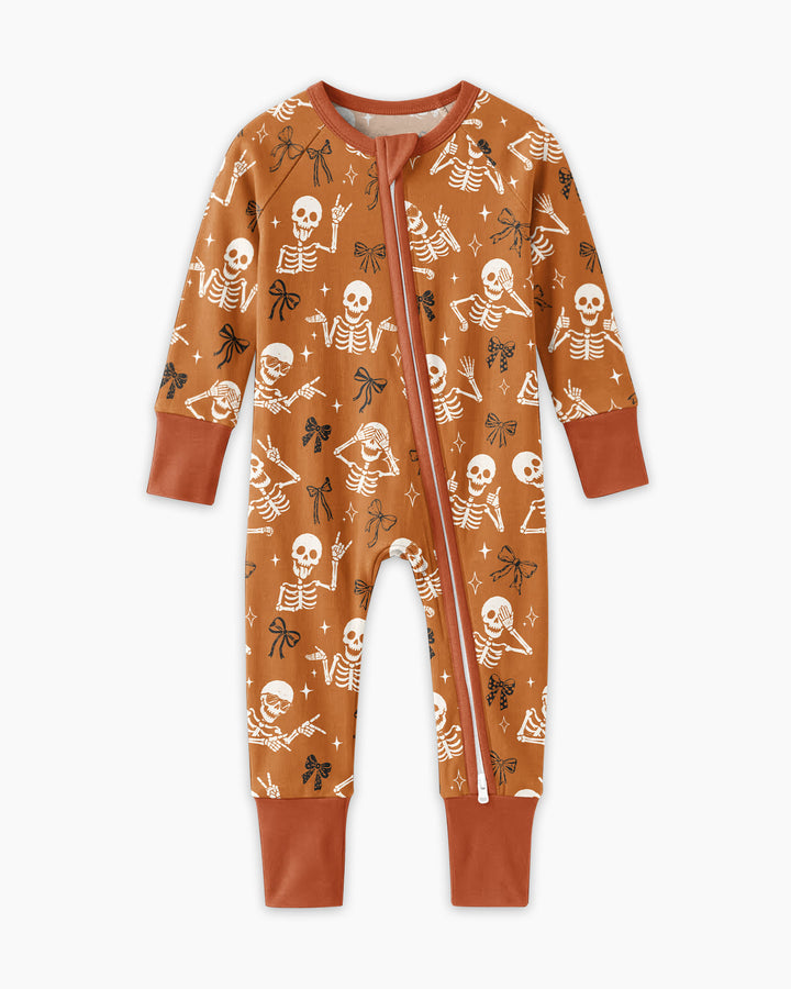 Funny Skeleton Bamboo Convertible Zippy