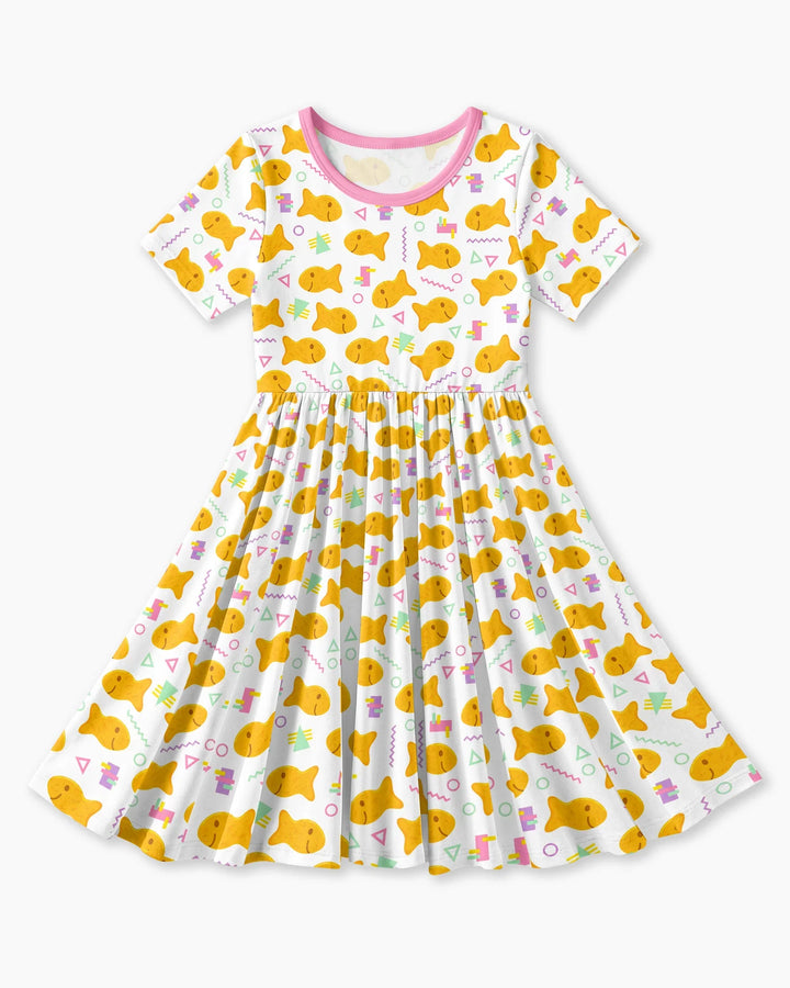 Vorlage Bambus Twirl Kleid
