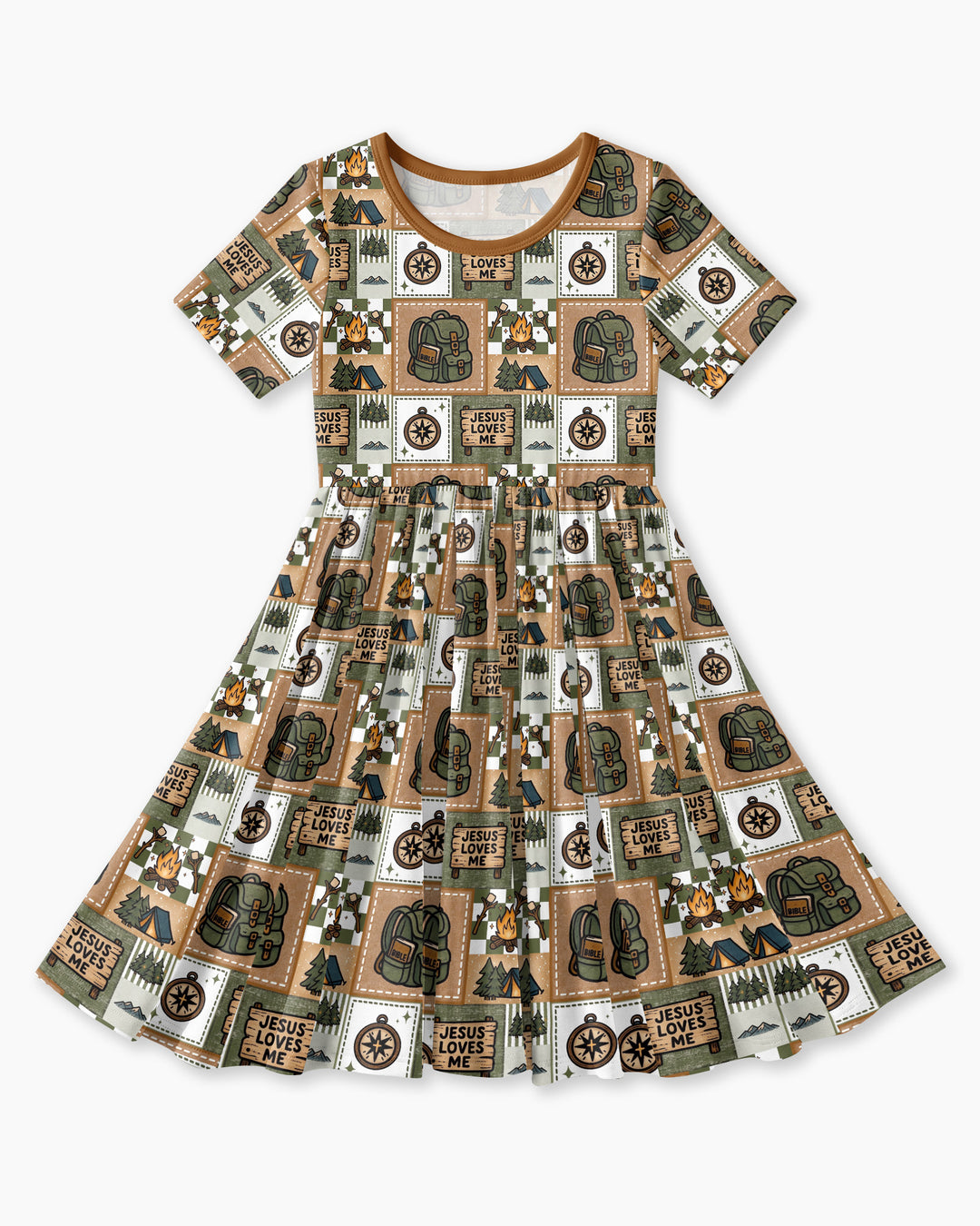 Vorlage Bambus Twirl Kleid