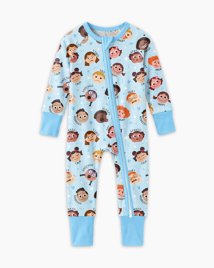 Gerippte Babykleidung mit individuellem Foto - Weich &amp; Skizzenhaft