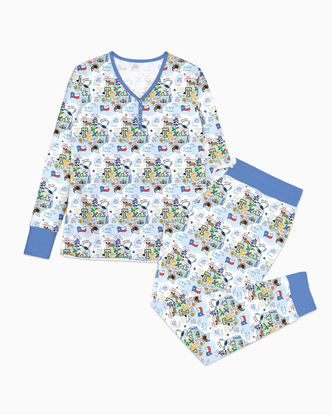 Vorlage Bambus Damen Pyjama Set