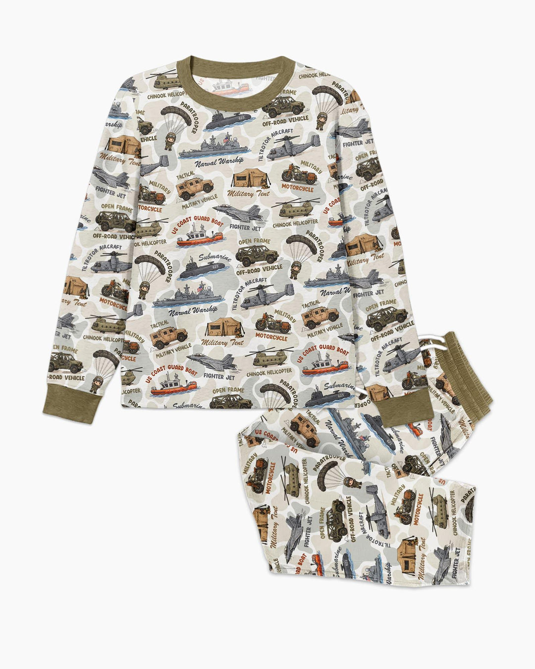 Vorlage Herren-Pyjama-Set