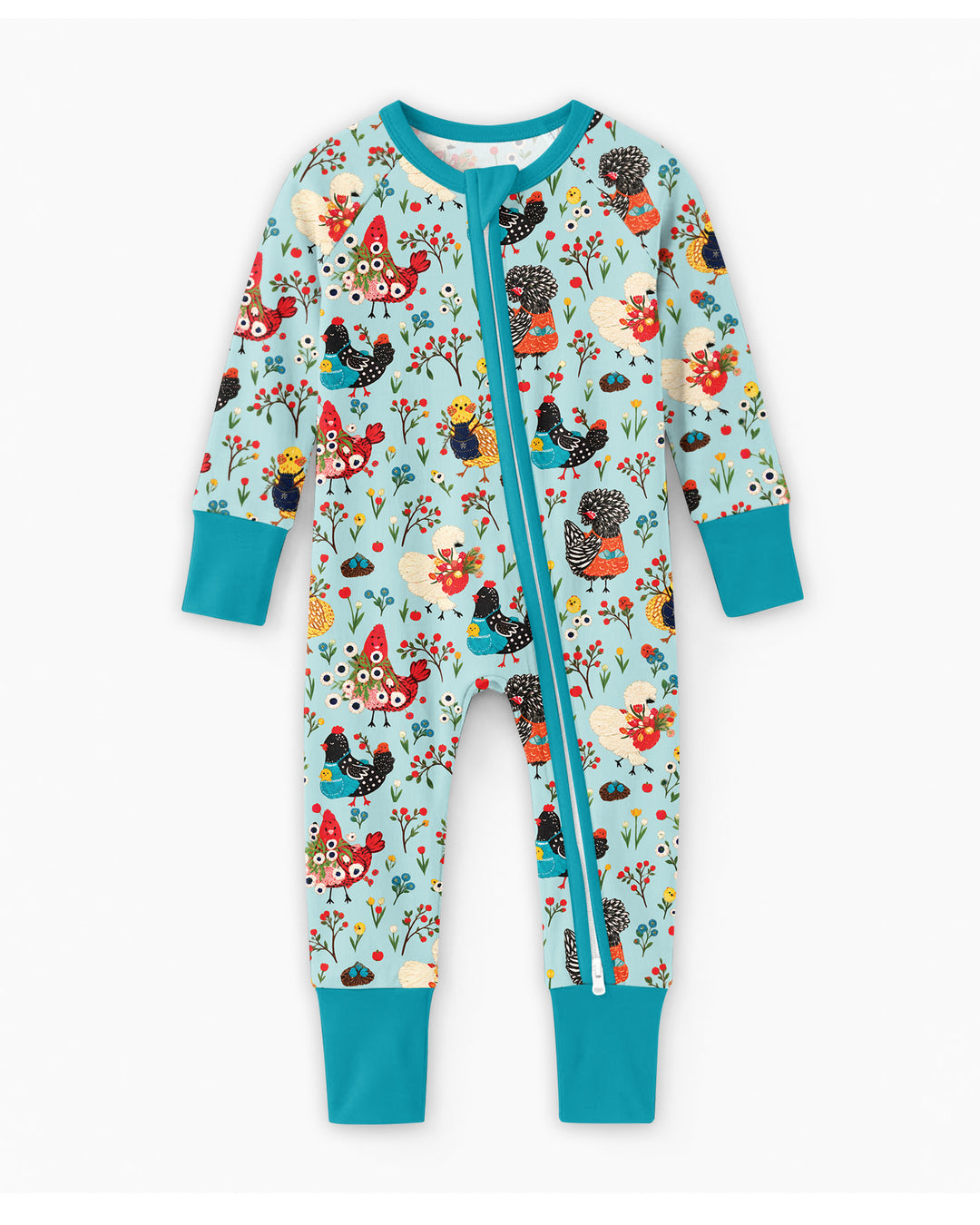 Chicken Garden Bamboo Convertible Zippy