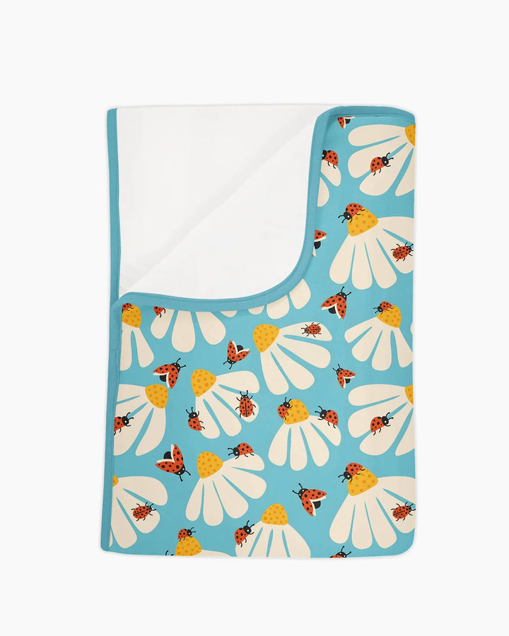 Lucky Little Bug Bamboo Blanket