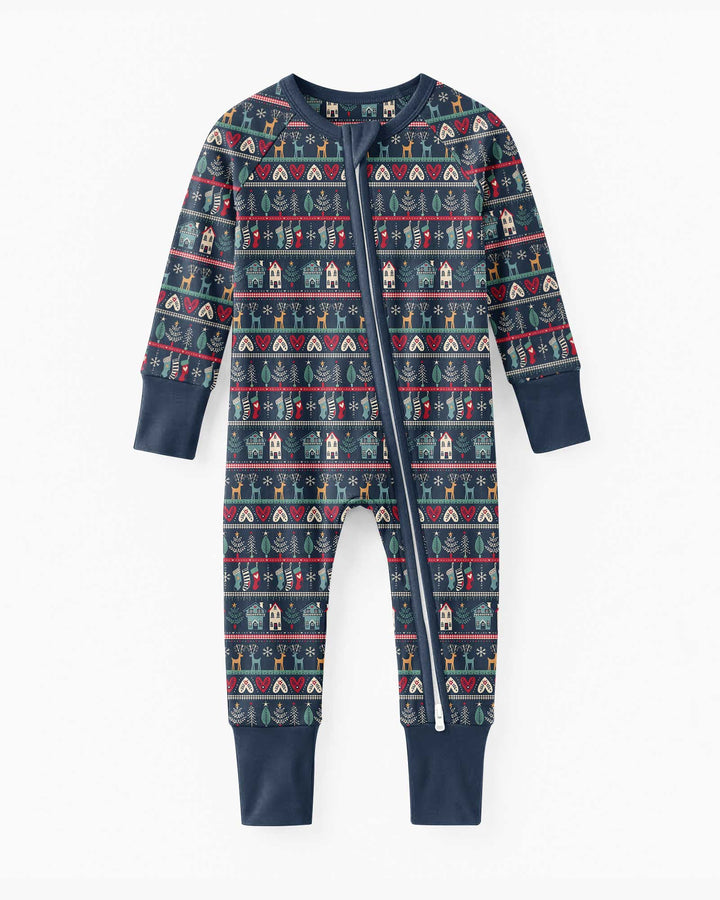 Vintage Nordic Christmas Bamboo Convertible Zippy