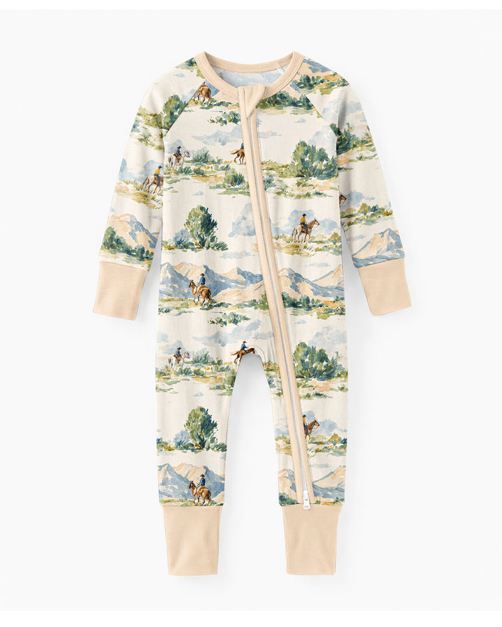 Gerippte Babykleidung mit individuellem Foto - Weich &amp; Skizzenhaft