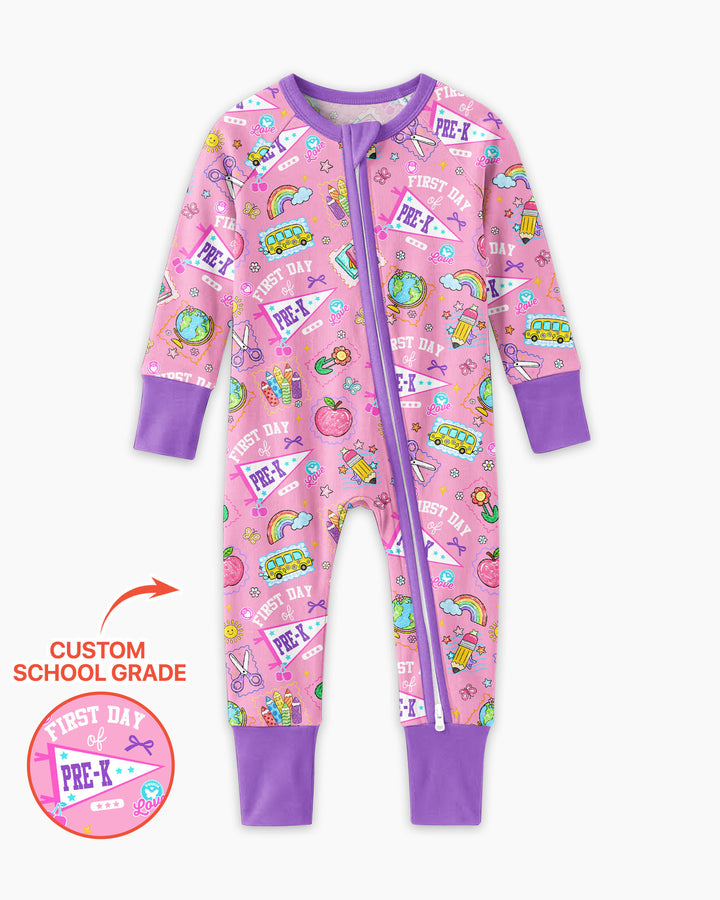 Gerippte Babykleidung mit individuellem Foto - Weich &amp; Skizzenhaft