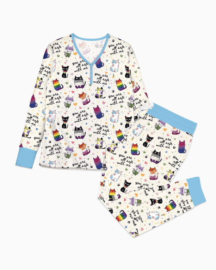 Vorlage Bambus Damen Pyjama Set