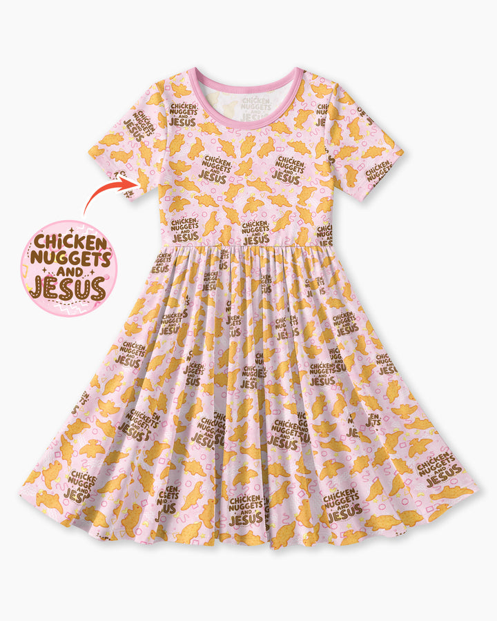 Vorlage Bambus Twirl Kleid