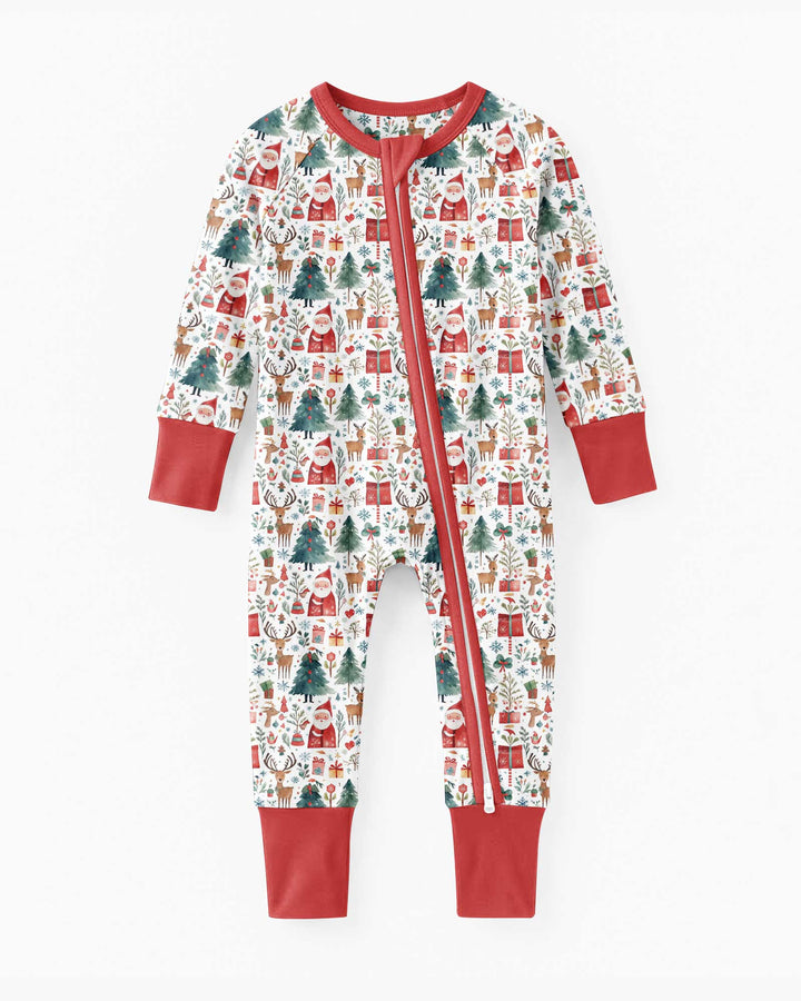 Christmas Tree Santa Bamboo Convertible Zippy