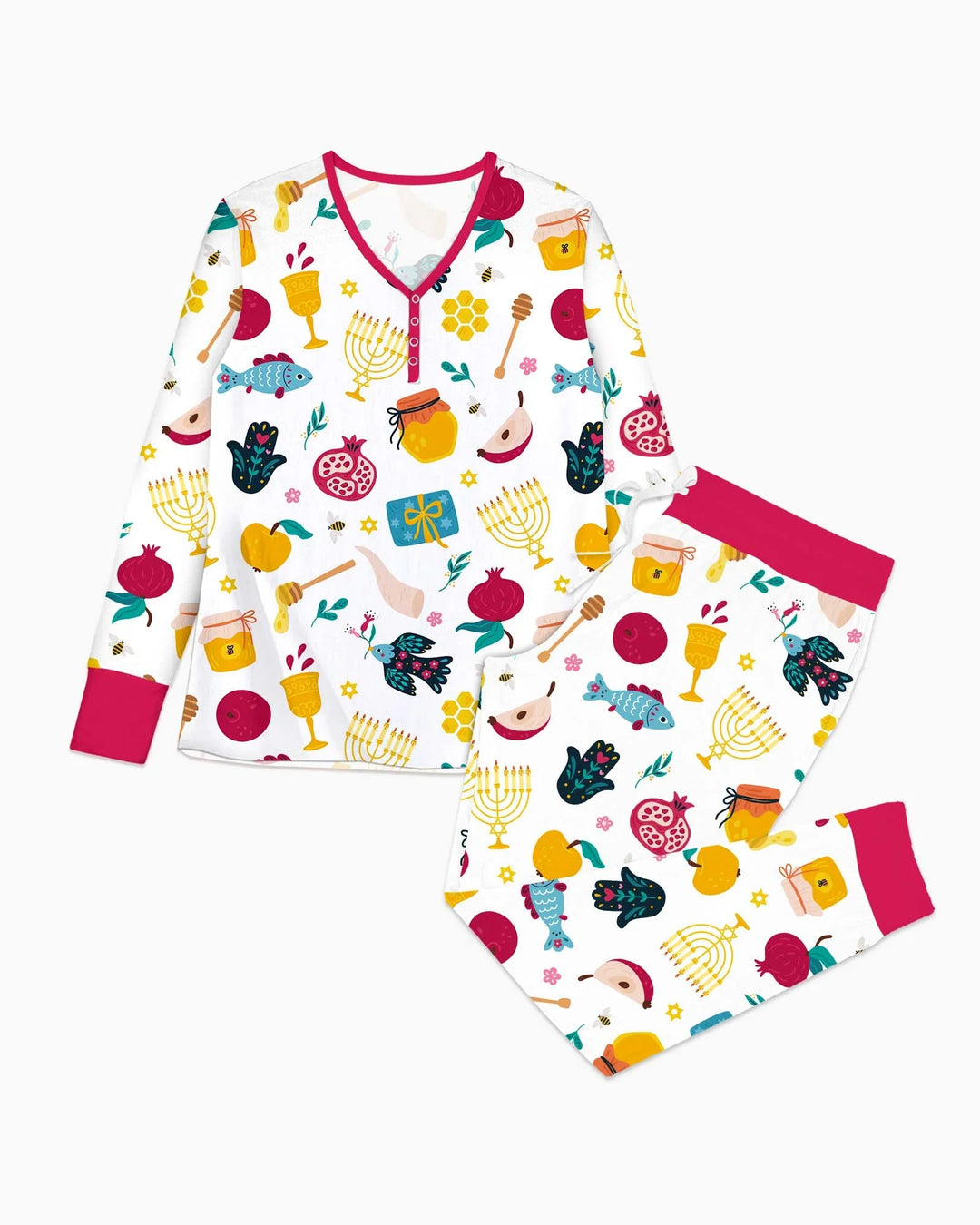 Vorlage Bambus Damen Pyjama Set