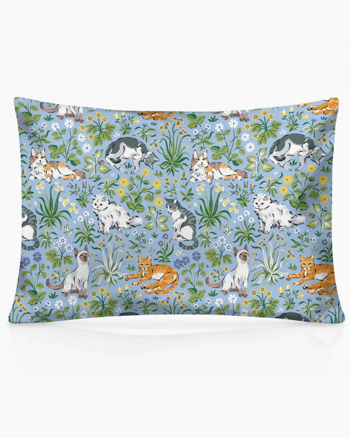 Kitten Garden Family Matching Bamboo Pillow Case