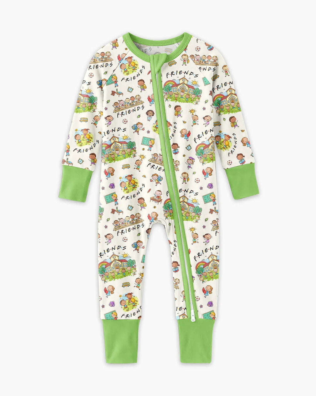 Gerippte Babykleidung mit individuellem Foto - Weich &amp; Skizzenhaft
