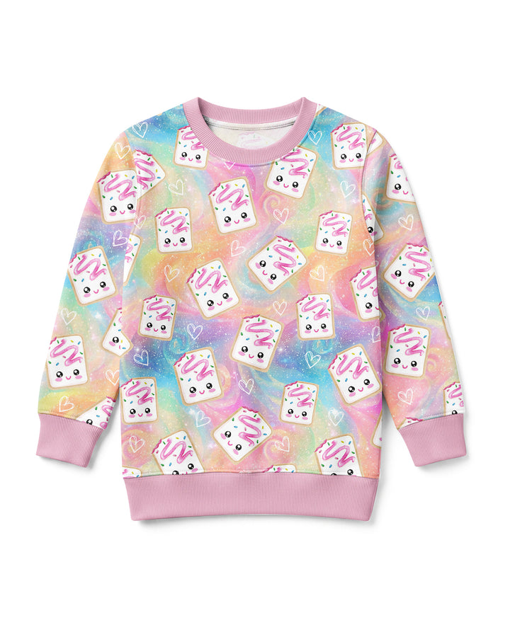 Sweatshirt mit Rundhalsausschnitt aus Bambusfaser