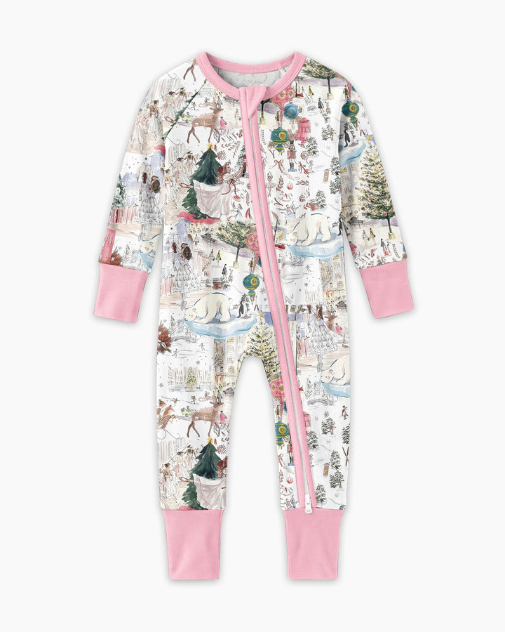 Enchanted Winter Wonderland Bamboo Convertible Zippy