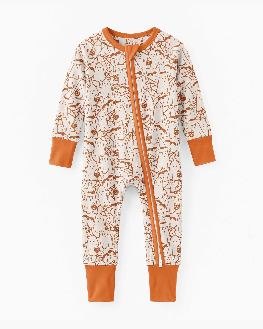 Boo Trick or Treat Ghosts Halloween Bamboo Convertible Zippy