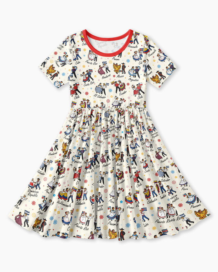 Vorlage Bambus Twirl Kleid