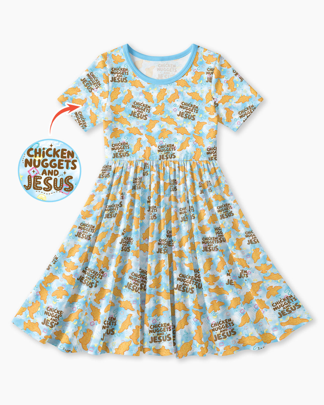 Vorlage Bambus Twirl Kleid