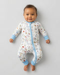 Gerippte Babykleidung mit individuellem Foto - Weich &amp; Skizzenhaft