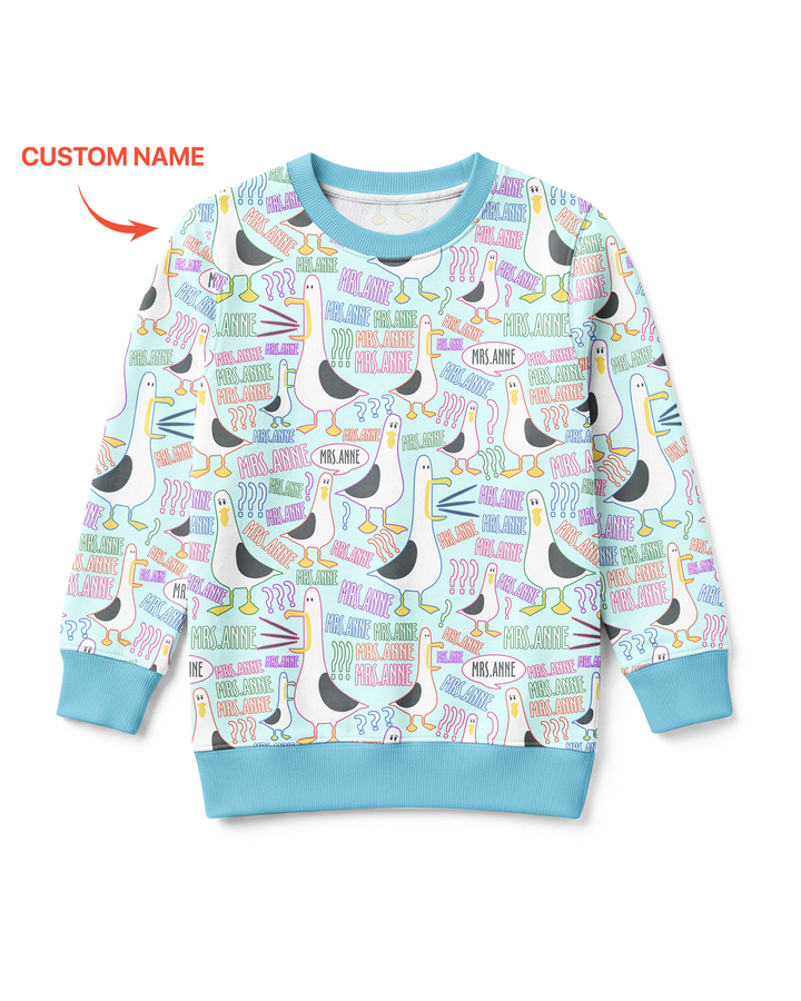 Custom Template Bambus-Rundhals-Sweatshirt
