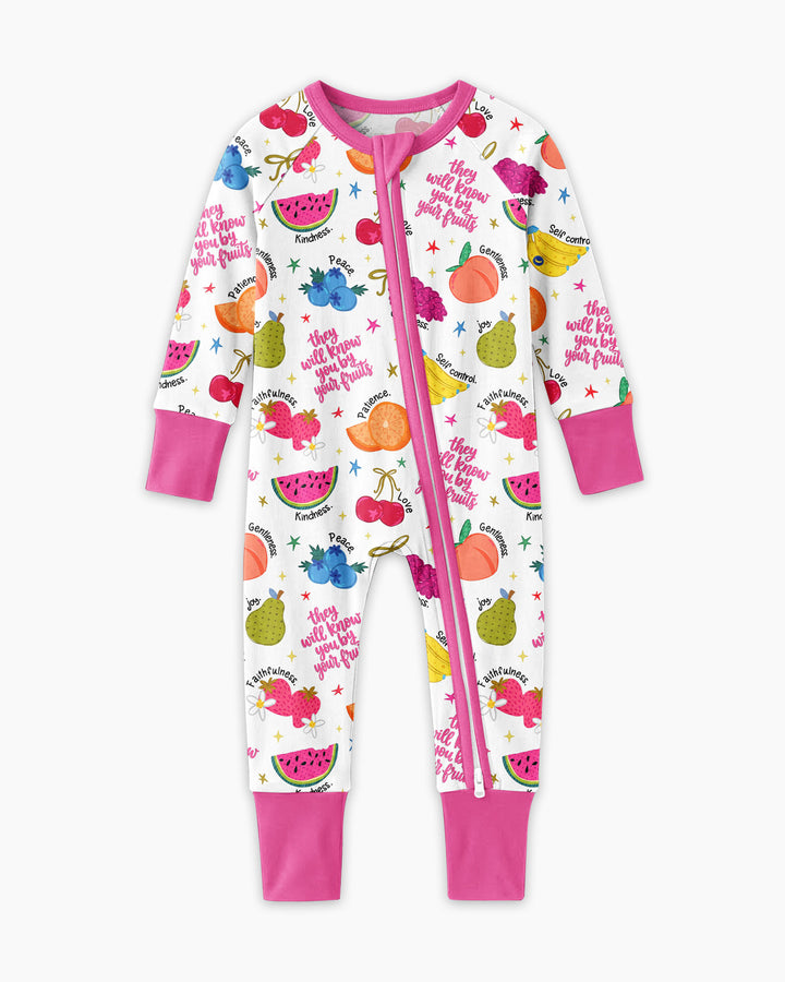 They Will Know You By Your Fruits Bamboo Convertible Zippy
