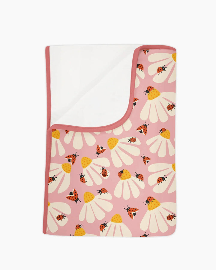 Lucky Little Bug Bamboo Blanket